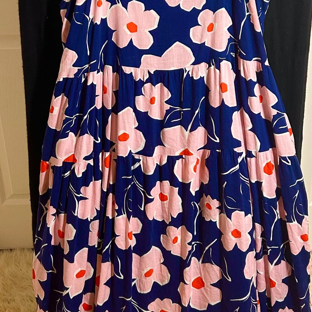 YESNO Casual Loose Floral Print Dress Size XL